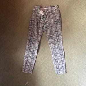 Blank NYC snake print jeans